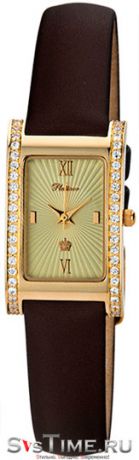 Platinor Женские золотые наручные часы Platinor 200166.422