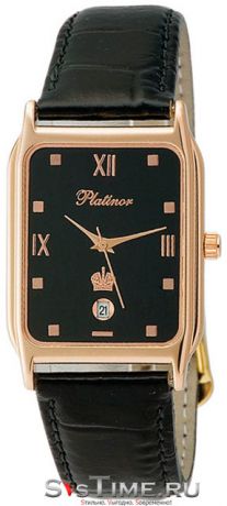 Platinor Мужские золотые наручные часы Platinor 50850.516