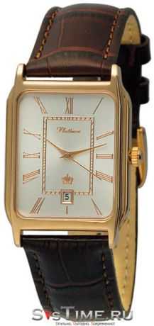 Platinor Мужские золотые наручные часы Platinor 50850.220