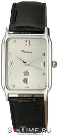 Platinor Мужские серебряные наручные часы Platinor 50800.216
