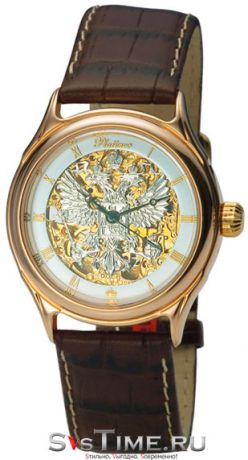 Platinor Мужские золотые наручные часы Platinor 41950ОР.156