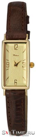 Platinor Женские золотые наручные часы Platinor 42560.453