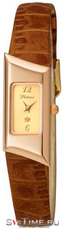 Platinor Женские золотые наручные часы Platinor 99050.406
