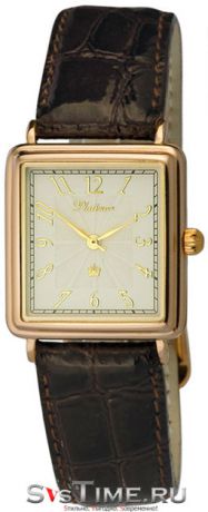 Platinor Мужские золотые наручные часы Platinor 54950.111