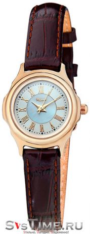Platinor Женские золотые наручные часы Platinor 96250.117