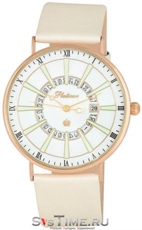 Platinor Женские золотые наручные часы Platinor 56750.133