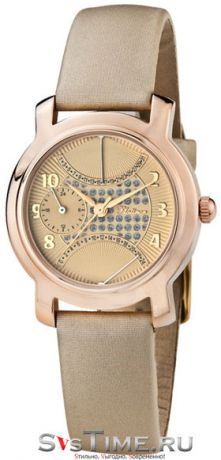 Platinor Женские золотые наручные часы Platinor 97350.427