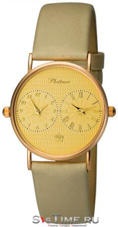 Platinor Женские золотые наручные часы Platinor 54550-2.444