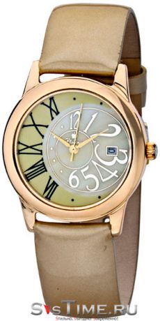 Platinor Женские золотые наручные часы Platinor 40250.433