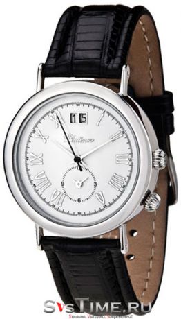 Platinor Мужские серебряные наручные часы Platinor 55800.315