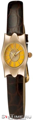 Platinor Женские золотые наручные часы Platinor 95550.420