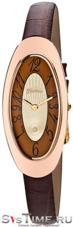Platinor Женские золотые наручные часы Platinor 92850.710