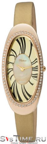 Platinor Женские золотые наручные часы Platinor 92856.417