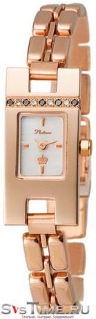 Platinor Женские золотые наручные часы Platinor 91455.303