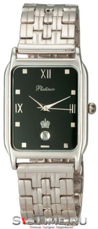 Platinor Мужские серебряные наручные часы Platinor 50800.516