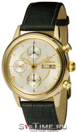 Platinor Мужские золотые наручные часы Platinor 58710.220
