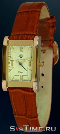 Континент Женские золотые российские наручные часы Континент 305.4.5R32 Gold