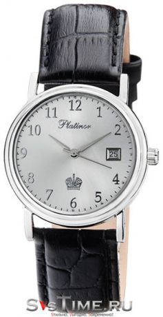 Platinor Мужские серебряные наручные часы Platinor 50600.205