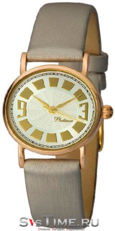 Platinor Женские золотые наручные часы Platinor 95050.232