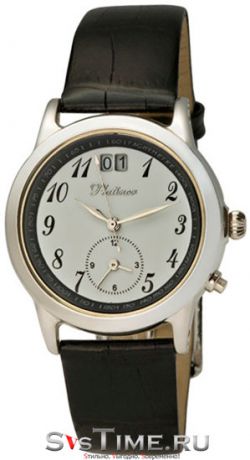 Platinor Мужские серебряные наручные часы Platinor 49100.108