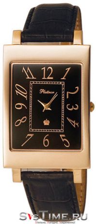 Platinor Мужские золотые наручные часы Platinor 54350.510