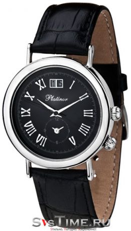 Platinor Мужские серебряные наручные часы Platinor 55800.515