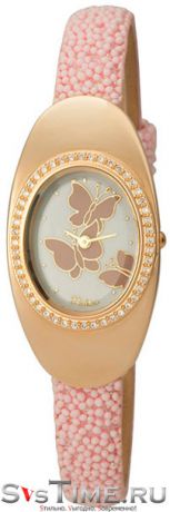 Platinor Женские золотые наручные часы Platinor 92756А.335