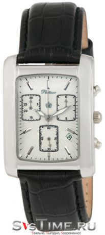 Platinor Мужские серебряные наручные часы Platinor 56300.204