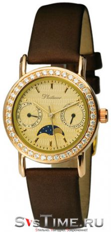 Platinor Женские золотые наручные часы Platinor 97756.404