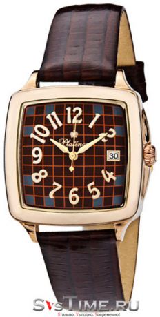 Platinor Мужские золотые наручные часы Platinor 40450.727