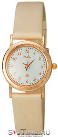 Platinor Женские золотые наручные часы Platinor 98150.305