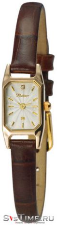 Platinor Женские золотые наручные часы Platinor 98450.204