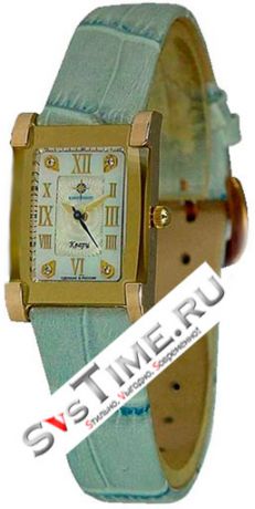 Континент Женские золотые российские наручные часы Континент 305.2.5R32 Gold