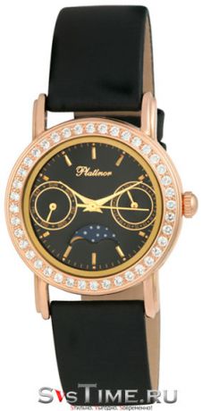 Platinor Женские золотые наручные часы Platinor 97756.503