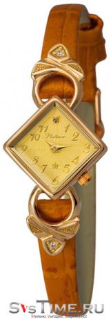 Platinor Женские золотые наручные часы Platinor 44856-3.411