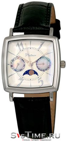 Platinor Мужские серебряные наручные часы Platinor 58500.312