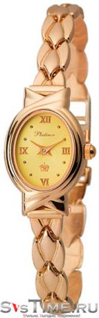 Platinor Женские золотые наручные часы Platinor 90350.416