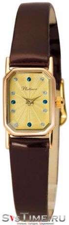 Platinor Женские золотые наручные часы Platinor 98450-1.426