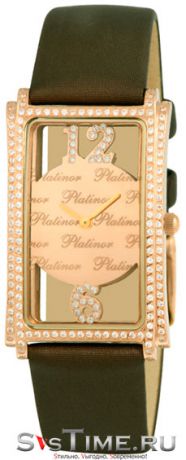 Platinor Женские золотые наручные часы Platinor 96056.429