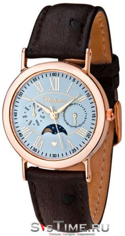 Platinor Мужские золотые наручные часы Platinor 54850.117