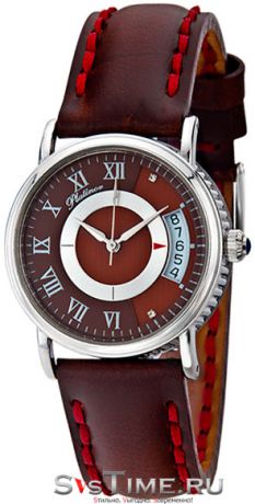 Platinor Мужские серебряные наручные часы Platinor 53500.728