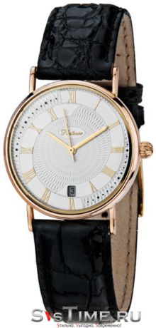Platinor Мужские золотые наручные часы Platinor 54550.218