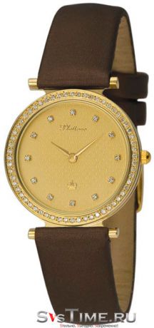 Platinor Женские золотые наручные часы Platinor 93261.402