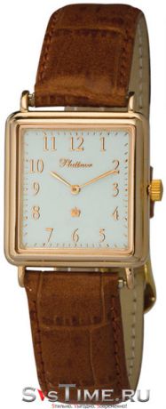 Platinor Мужские золотые наручные часы Platinor 54950.105