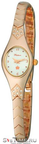 Platinor Женские золотые наручные часы Platinor 70651.206
