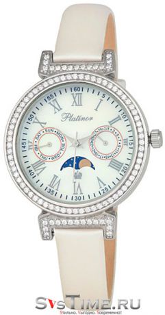 Platinor Женские серебряные наручные часы Platinor 54806-2.115
