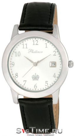 Platinor Мужские серебряные наручные часы Platinor 40200.105