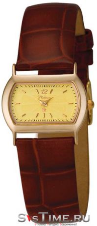 Platinor Женские золотые наручные часы Platinor 98550.412
