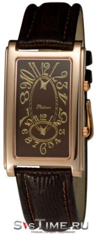 Platinor Мужские золотые наручные часы Platinor 48550-1.758