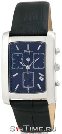 Platinor Мужские серебряные наручные часы Platinor 56300.603